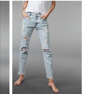 Bundle! New express vintage skinny High rise crops
